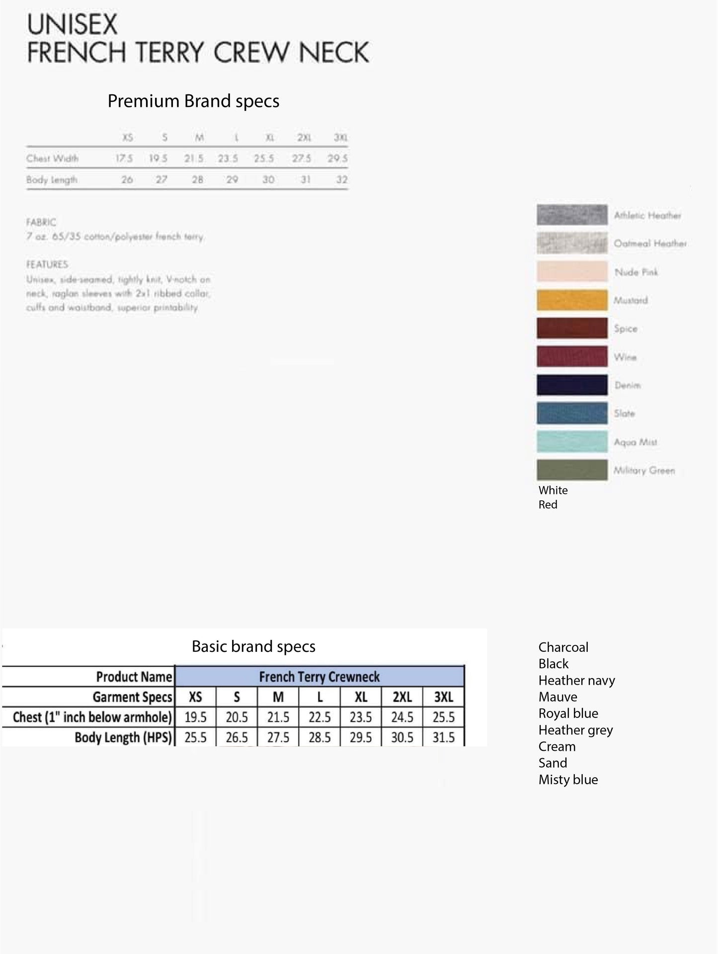 Summer nights French Terry raglan Summer French Terry raglan Lane seven French Terry raglan