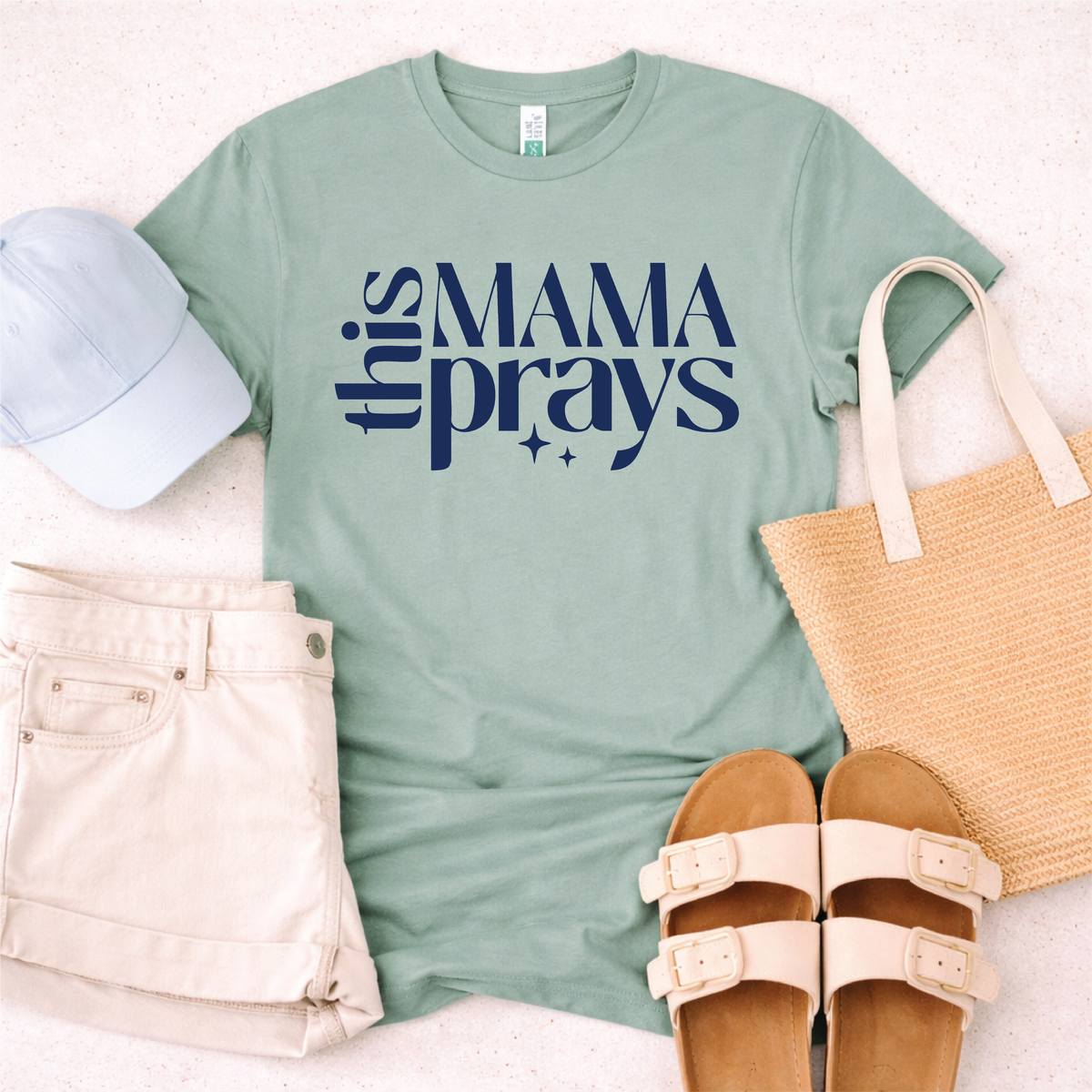 This Mama Prays Tee