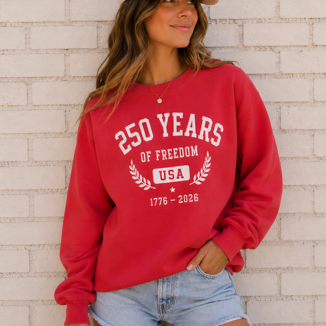 250 Years of Freedom Americana Sweatshirt