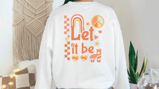 Let It Be Fleece Crewneck