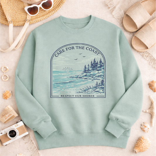 Care For the Coast Sweatshirt