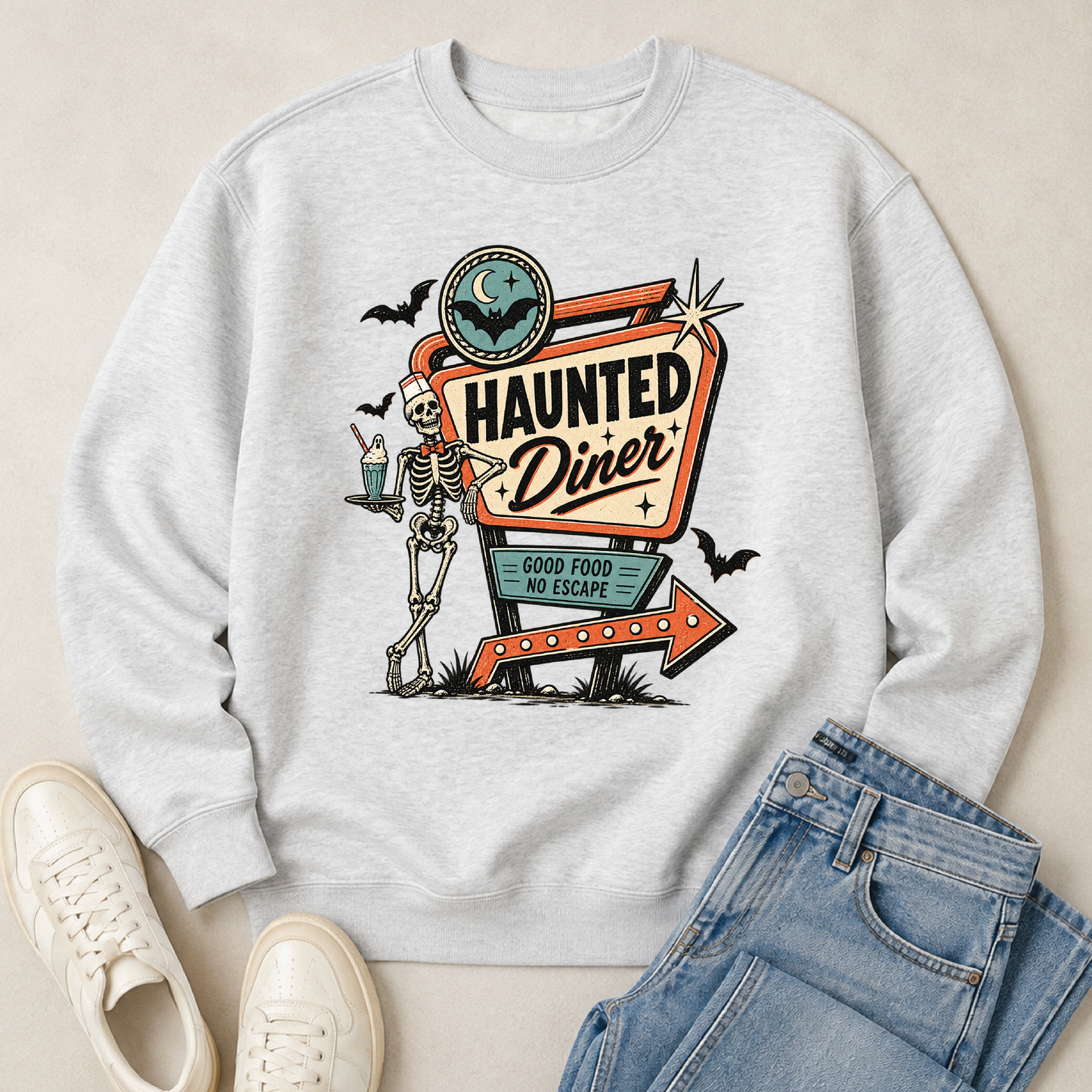 Haunted Diner Sweatshirt