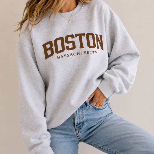 Boston Massachusetts Sweatshirt