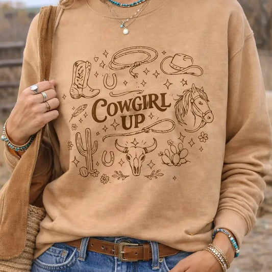Cowgirl Up Sweatshirt