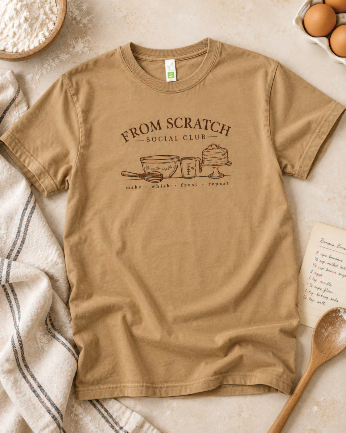 From Scratch Social Club Tee