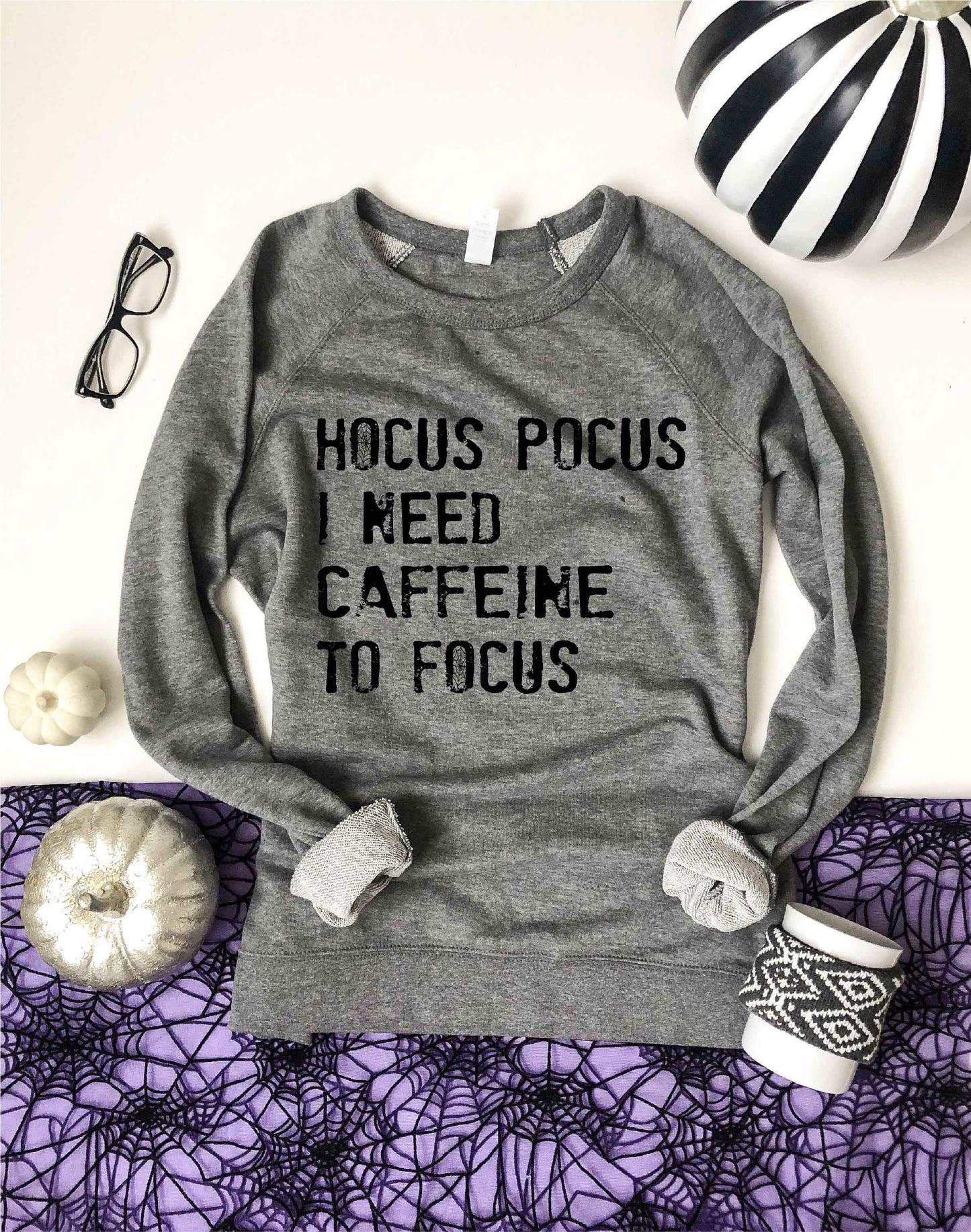 Hocus Pocus french terry raglan Halloween French Terry raglan Lane seven and cotton heritage French Terry raglans