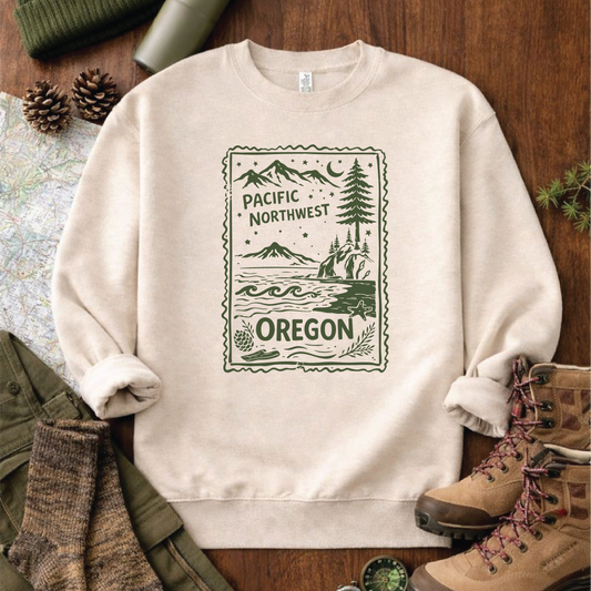 Oregon Stamp Sweatshirt