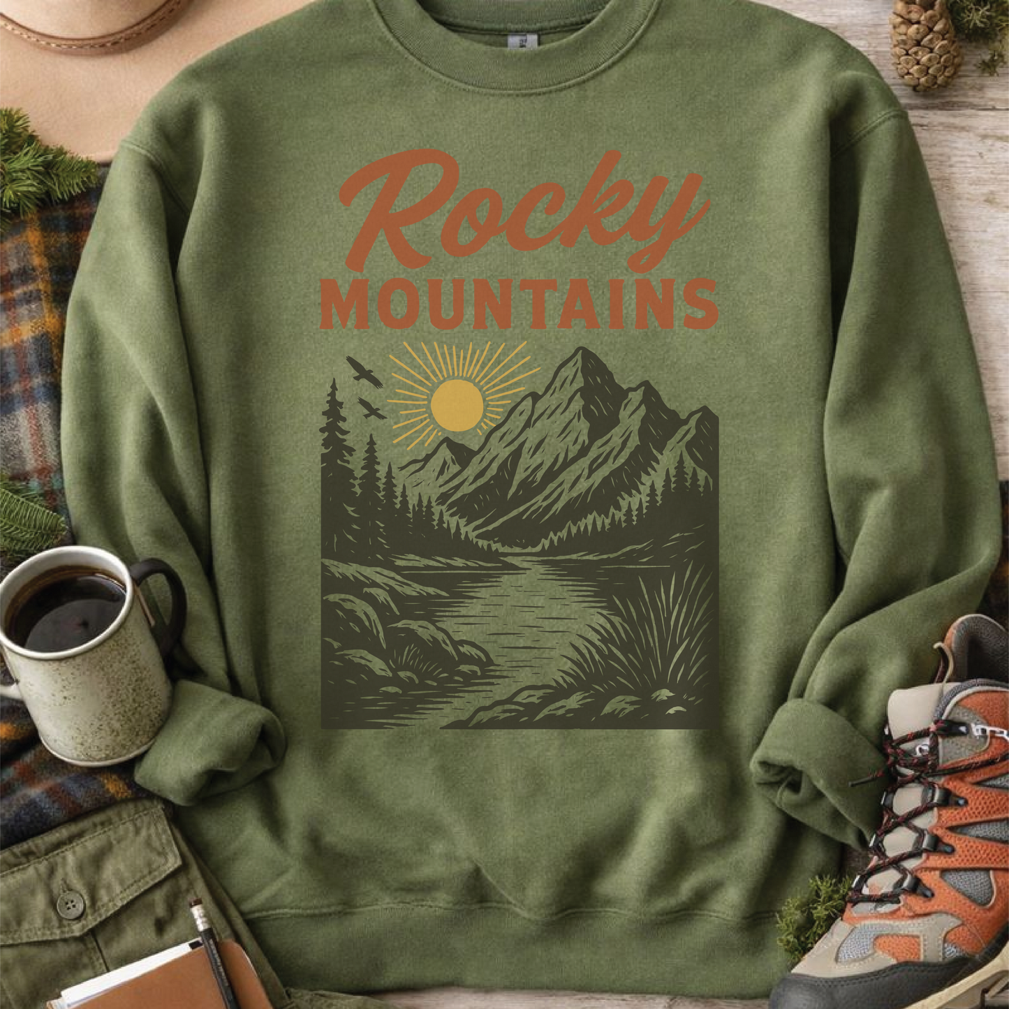 Rocky Mountains Sweatshirt