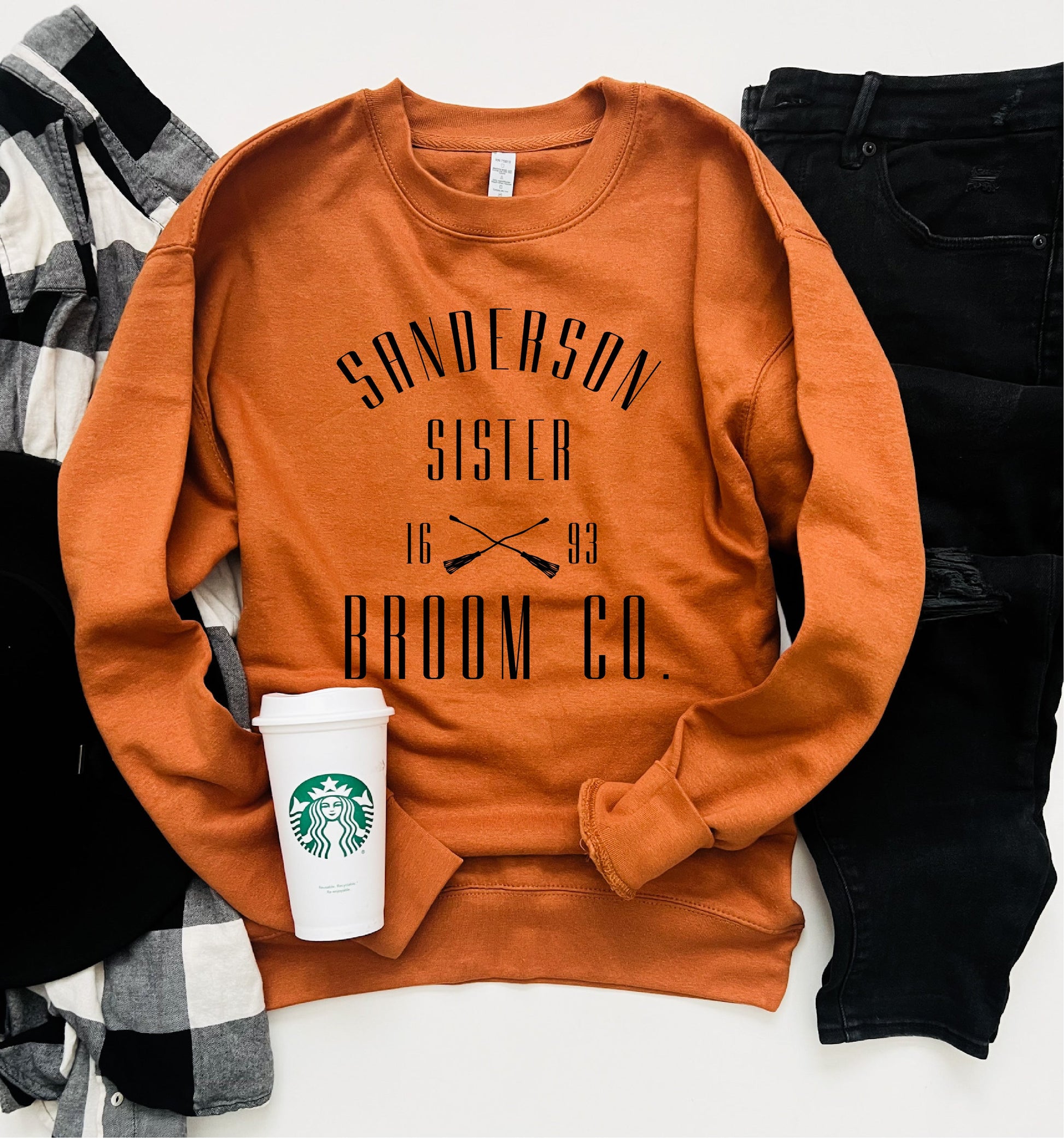 Sanderson sister sweatshirt Halloween French Terry raglan CH fleece sweatshirt adobe