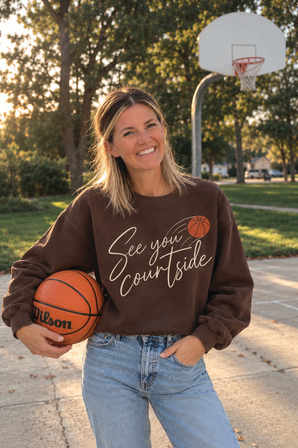 See You Courtside Sweatshirt