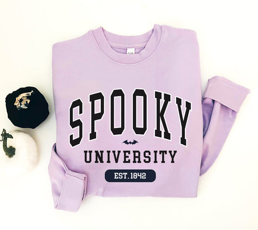 Spooky University sweatshirt Halloween hoodie Independent trading