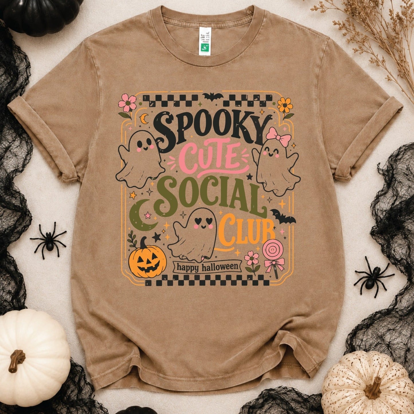 Spooky Cute Social Club Vintage Tee