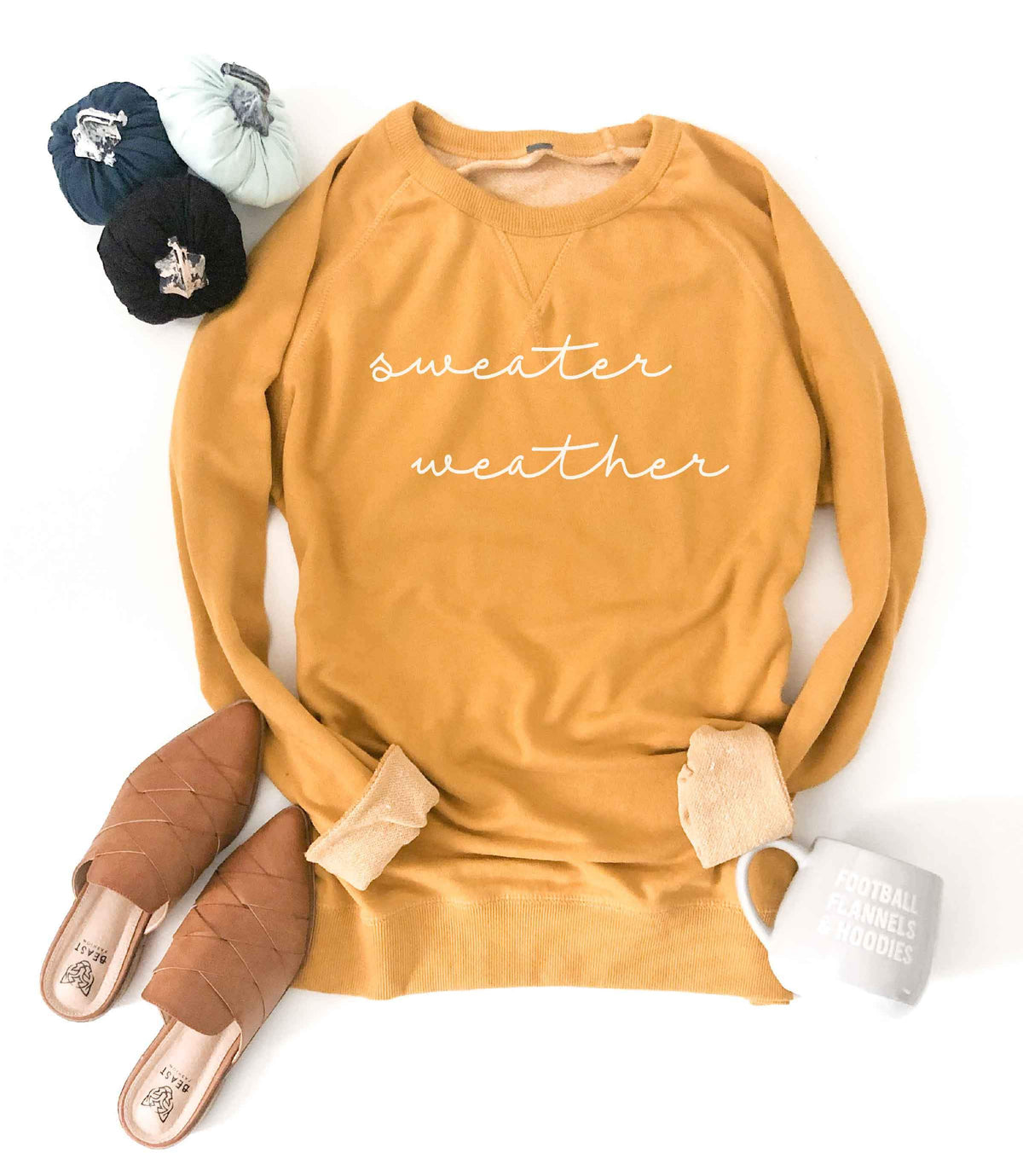 Sweater weather french terry raglan-several color options Fall French Terry raglan Lane seven French Terry raglan XS Mustard 